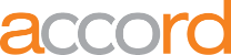 Gezeigt wird das offizielle Logo von accord
