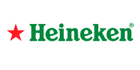 Abgebildet ist das Logo von Heineken.