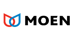 Abgebildet ist das Logo von MOEN.