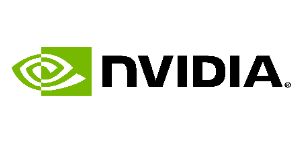 Abgebildet ist das Logo von Nvidia.