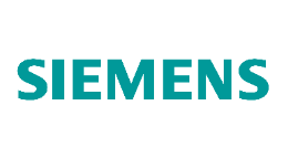 Abgebildet ist das Logo von Siemens.