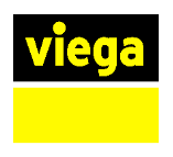 Abgebildet ist das Logo von Viega.