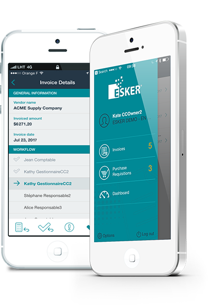 Esker Anywhere App