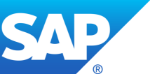 Gezeigt wird das offizielle Logo von SAP.