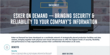 Esker on Demand: Security & Reliability